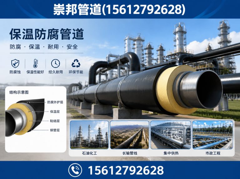 黄骅市保温防腐管道展示图